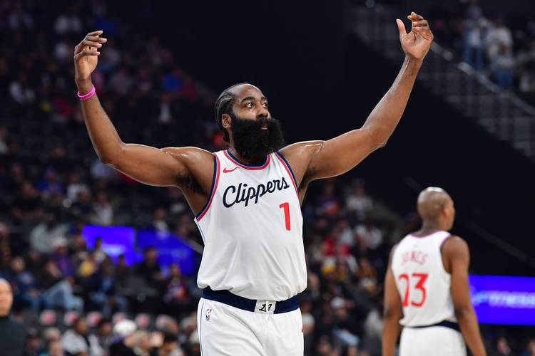 细数NBA现役球员运动战进球数TOP5：两人上万，哈登无缘上榜